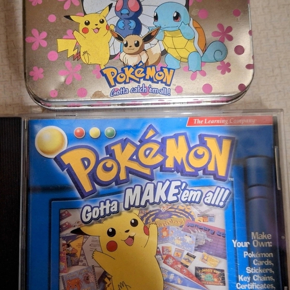 Pokemon Project Studio Blue disk Pokémon tin - Picture 2 of 8